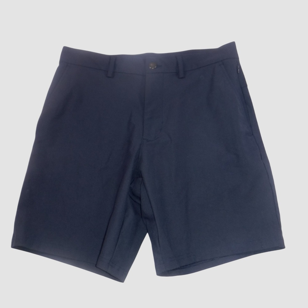 Old Navy Active Tech Hybrid Shorts Mens 30 Navy Blue 4-Way Stretch Golf Hiking